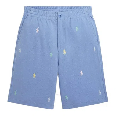 POLO RALPH LAUREN POLO RALPH LAUREN BOYS LOGO EMBROIDERY COTTON SHORTS