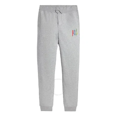 POLO RALPH LAUREN POLO RALPH LAUREN BOYS PRINTED LOGO DRAWSTRING SWEATPANTS
