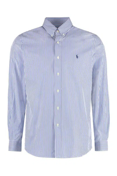 POLO RALPH LAUREN POLO RALPH LAUREN BUTTON-DOWN COLLAR COTTON SHIRT