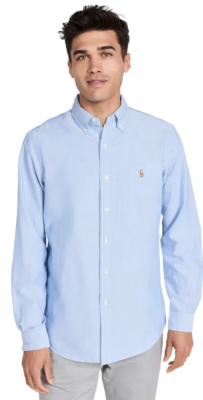 POLO RALPH LAUREN CLASSIC FIT ICONIC OXFORD SHIRT BLUE