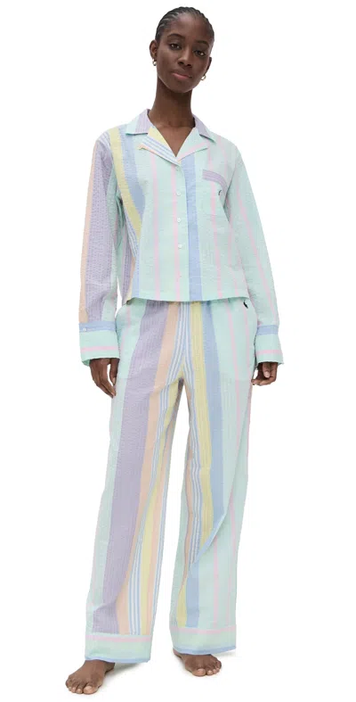 POLO RALPH LAUREN CORE PAJAMA SET COASTAL STRIPE