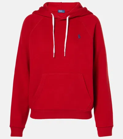 POLO RALPH LAUREN COTTON-BLEND FLEECE HOODIE