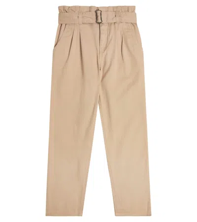 POLO RALPH LAUREN COTTON STRAIGHT PANTS