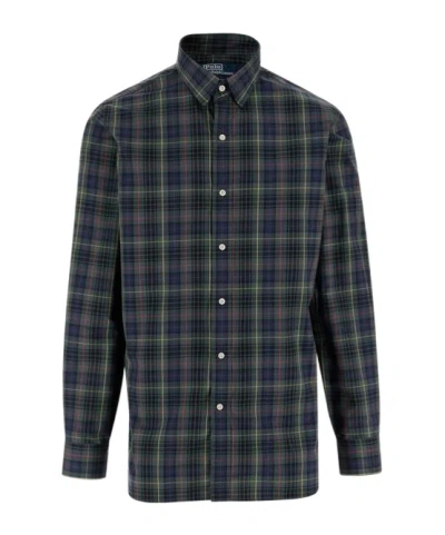 POLO RALPH LAUREN POLO RALPH LAUREN CUSTOM FIT PLAID POPLIN SHIRT