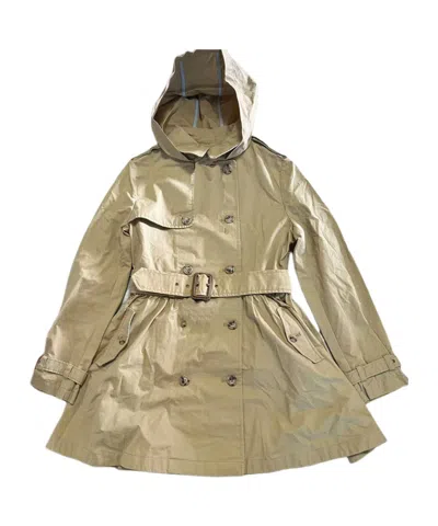 POLO RALPH LAUREN POLO RALPH LAUREN KIDS HOODED TRENCH COAT