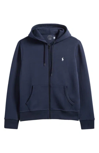 POLO RALPH LAUREN POLO RALPH LAUREN DOUBLE KNIT ZIP-UP HOODIE