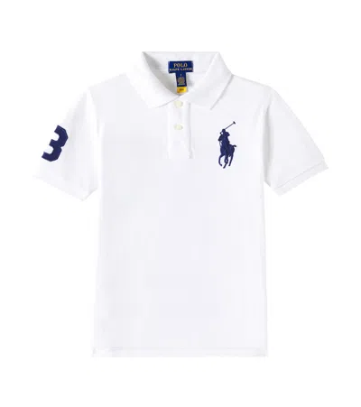 POLO RALPH LAUREN EMBROIDERED COTTON PIQUÉ POLO SHIRT