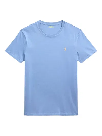 POLO RALPH LAUREN EMBROIDERED CREW-NECK T-SHIRT