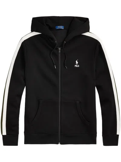 POLO RALPH LAUREN EMBROIDERED-LOGO HOODIE