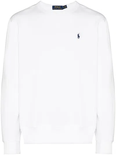 POLO RALPH LAUREN EMBROIDERED LOGO SWEATSHIRT