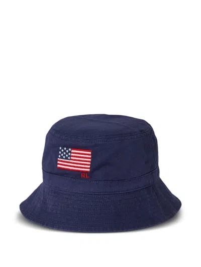 POLO RALPH LAUREN FLAG BUCKET HAT