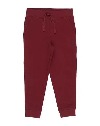 POLO RALPH LAUREN POLO RALPH LAUREN FLEECE JOGGER PANT TODDLER BOY PANTS BURGUNDY SIZE 4 COTTON, POLYESTER