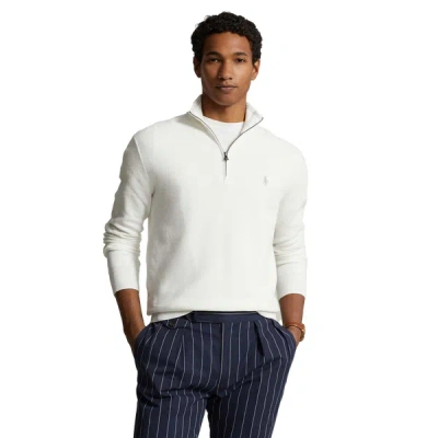 POLO RALPH LAUREN PULL À COL ZIPPÉ