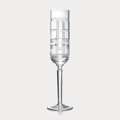 POLO RALPH LAUREN RALPH LAUREN HUDSON PLAID CHAMPAGNE FLUTE