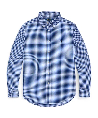 POLO RALPH LAUREN POLO RALPH LAUREN KIDS CHECKED BUTTON-UP SHIRT