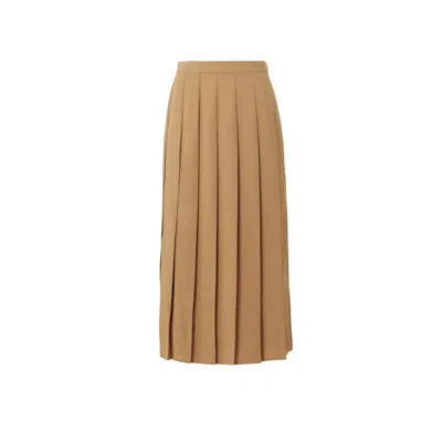 POLO RALPH LAUREN POLO RALPH LAUREN LARGE PLEATED MIDI SKIRT