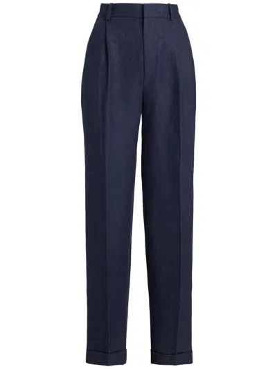 POLO RALPH LAUREN LINEN TROUSERS