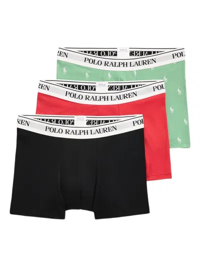 POLO RALPH LAUREN LOGO BOXERS (SET OF THREE)