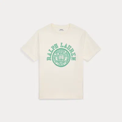 POLO RALPH LAUREN RALPH LAUREN LOGO COTTON JERSEY TEE