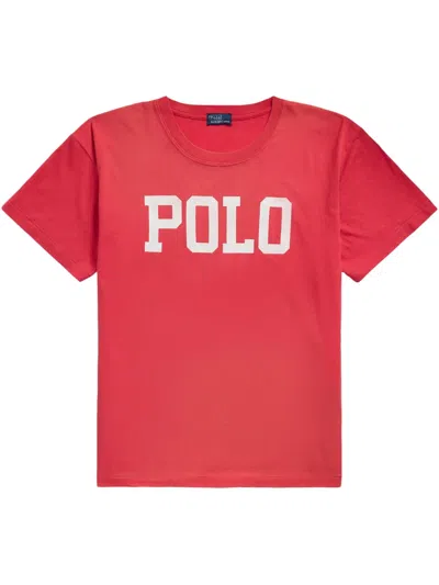 POLO RALPH LAUREN LOGO COTTON T-SHIRT