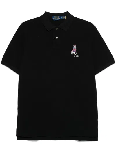 POLO RALPH LAUREN LOGO-EMBROIDERED POLO SHIRT