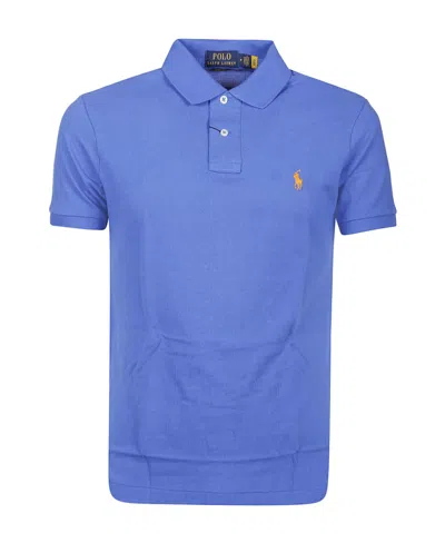 POLO RALPH LAUREN LOGO EMBROIDERED SHORT-SLEEVED POLO SHIRT