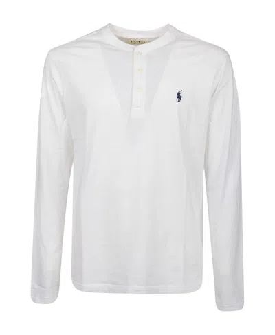 POLO RALPH LAUREN POLO RALPH LAUREN BUTTONED LONG SLEEVED T-SHIRT