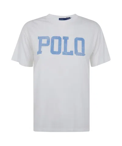POLO RALPH LAUREN LOGO-PRINT T-SHIRT