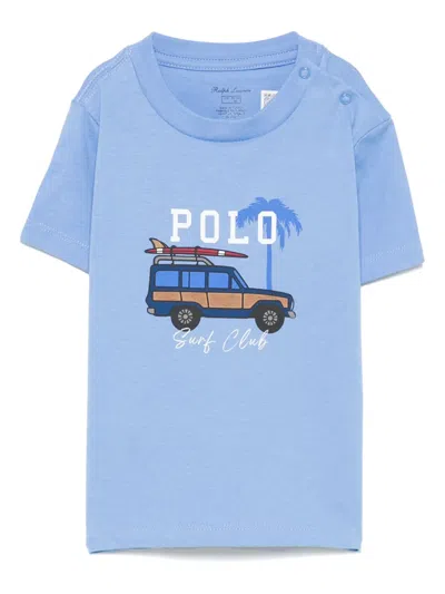 POLO RALPH LAUREN LOGO-PRINT T-SHIRT