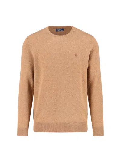 POLO RALPH LAUREN LOGO WOOL SWEATER