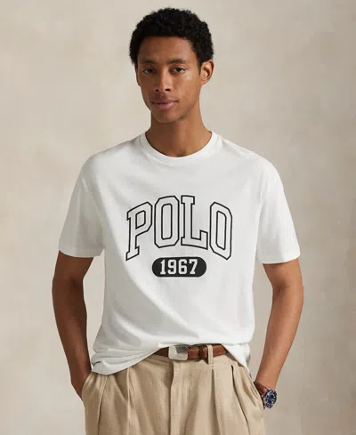 POLO RALPH LAUREN MEN'S CLASSIC-FIT JERSEY GRAPHIC T-SHIRT