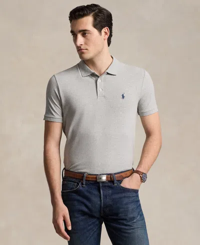 POLO RALPH LAUREN MEN'S CLASSIC-FIT STRETCH MESH POLO SHIRT