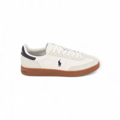 POLO RALPH LAUREN MEN'S SNEAKERS RALPH LAUREN BEDFORD 809973701005 OFF WHITE/NAVY