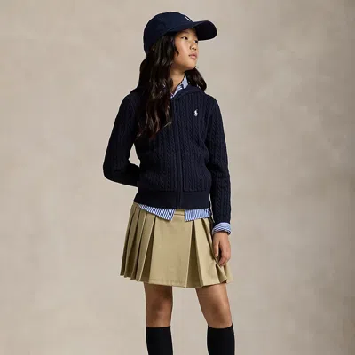 POLO RALPH LAUREN RALPH LAUREN PLEATED PONTE SKORT