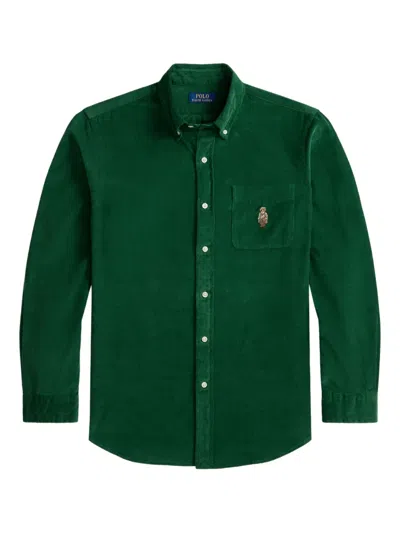 POLO RALPH LAUREN POLO BEAR CORDUROY SHIRT