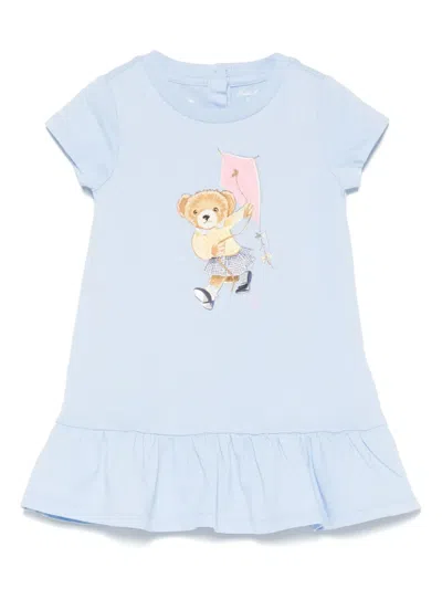 POLO RALPH LAUREN POLO BEAR DRESS SET (TWO PIECES)