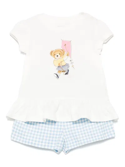 POLO RALPH LAUREN POLO BEAR SHORTS SET (TWO-PIECES)