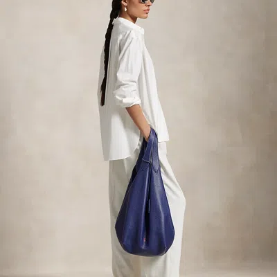 POLO RALPH LAUREN RALPH LAUREN POLO PLAY LEATHER LARGE TOTE