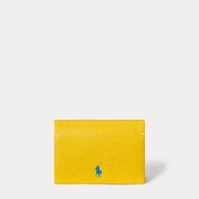 POLO RALPH LAUREN RALPH LAUREN POLO PLAY LEATHER SNAP CARD CASE