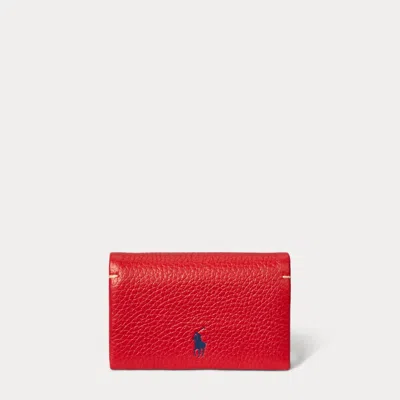 POLO RALPH LAUREN RALPH LAUREN POLO PLAY LEATHER SNAP CARD CASE