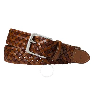 POLO RALPH LAUREN POLO RALPH LAUREN POLO PONY BRAIDED LEATHER BELT