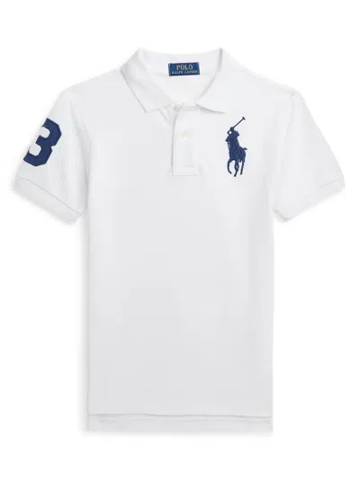 POLO RALPH LAUREN POLO PONY-EMBROIDERED COTTON POLO SHIRT