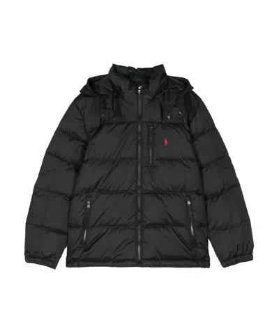 POLO RALPH LAUREN RALPH LAUREN KIDS POLO PONY-EMBROIDERED PADDED JACKET