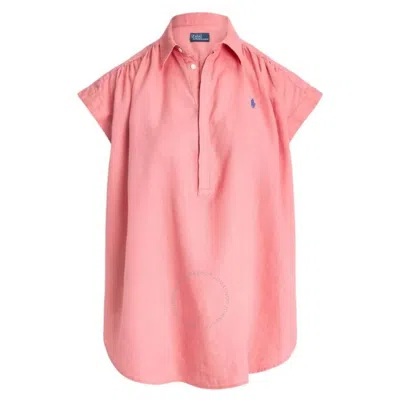 POLO RALPH LAUREN POLO RALPH LAUREN POLO PONY LINEN POPOVER SHIRT