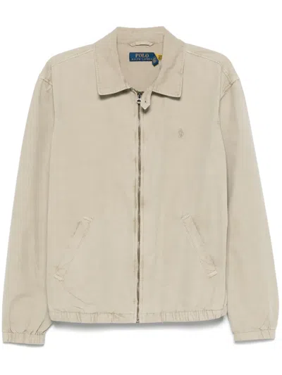 POLO RALPH LAUREN POLO-PONY-MOTIF JACKET