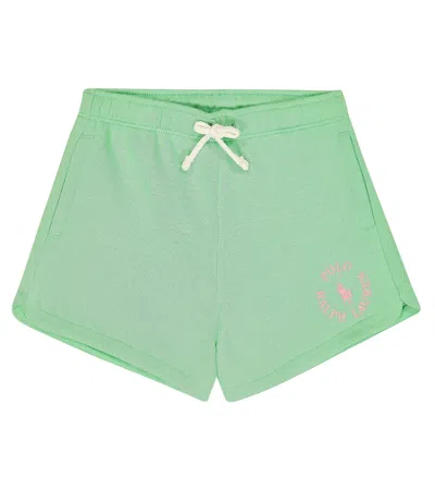 POLO RALPH LAUREN PONY COTTON-BLEND SHORTS