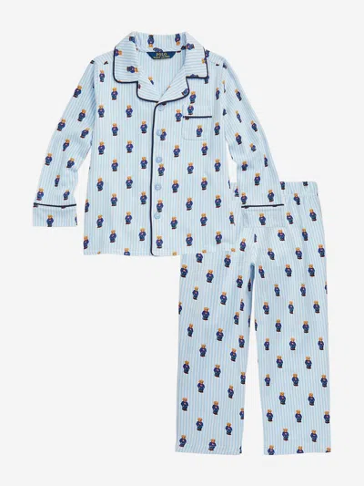 POLO RALPH LAUREN RALPH LAUREN BOYS BEAR PYJAMA SET