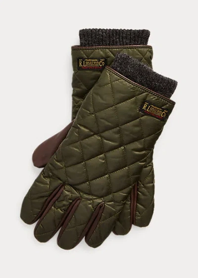 POLO RALPH LAUREN RALPH LAUREN QUILTED TOUCH SCREEN FIELD GLOVES