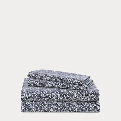 POLO RALPH LAUREN RALPH LAUREN SPENCER SATEEN LEAF SHEET SET