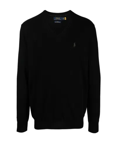 POLO RALPH LAUREN RIB LONG-SLEEVED SWEATER